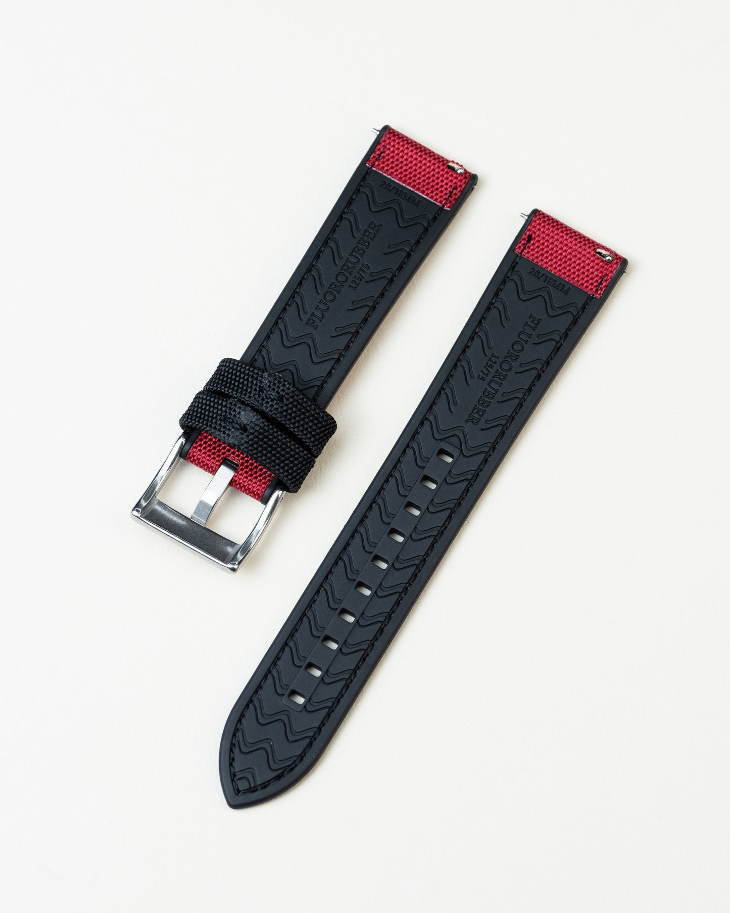 Red Canvas Strap