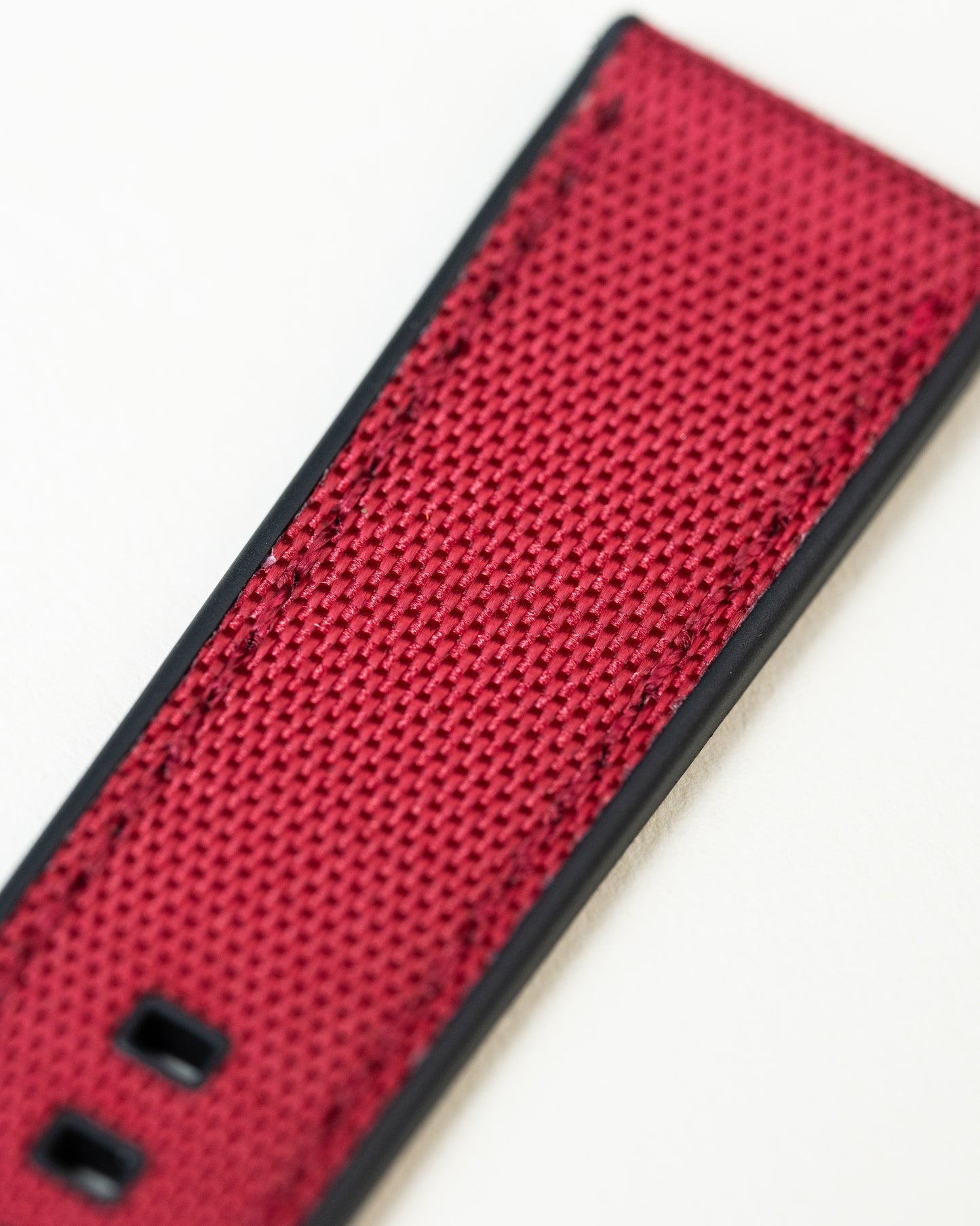 Red Canvas Strap