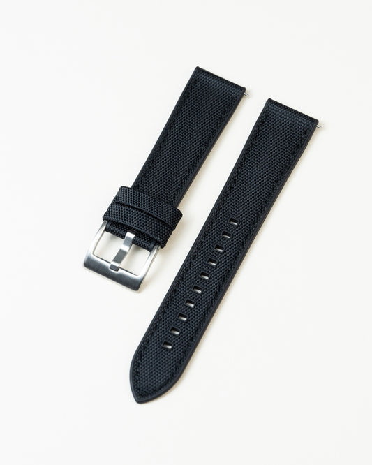 Black Canvas Strap